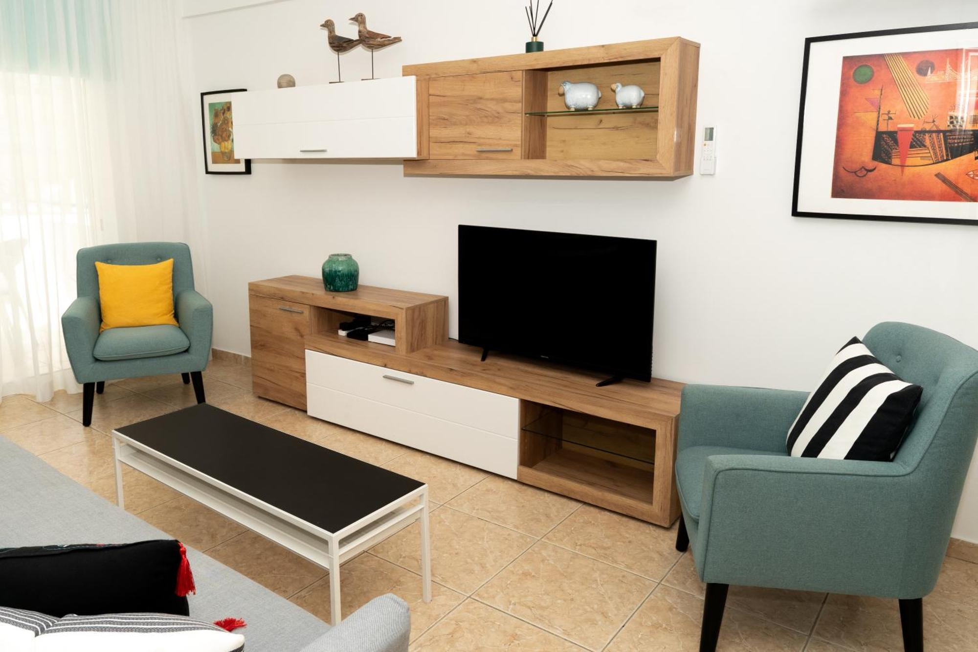 Olivia Mackenzie 2 Bedroom Flat With Pool 拉纳卡 外观 照片